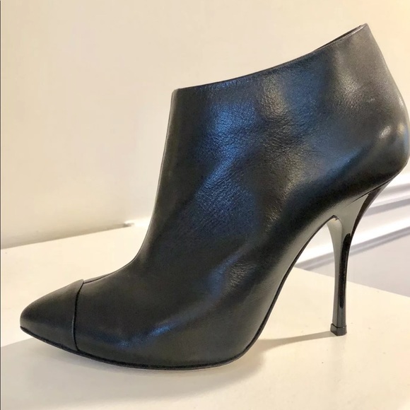 SOLD! Giuseppe Zanotti Leather Ankle Boots US 8-8.5 Eu39 - Picture 6 of 11